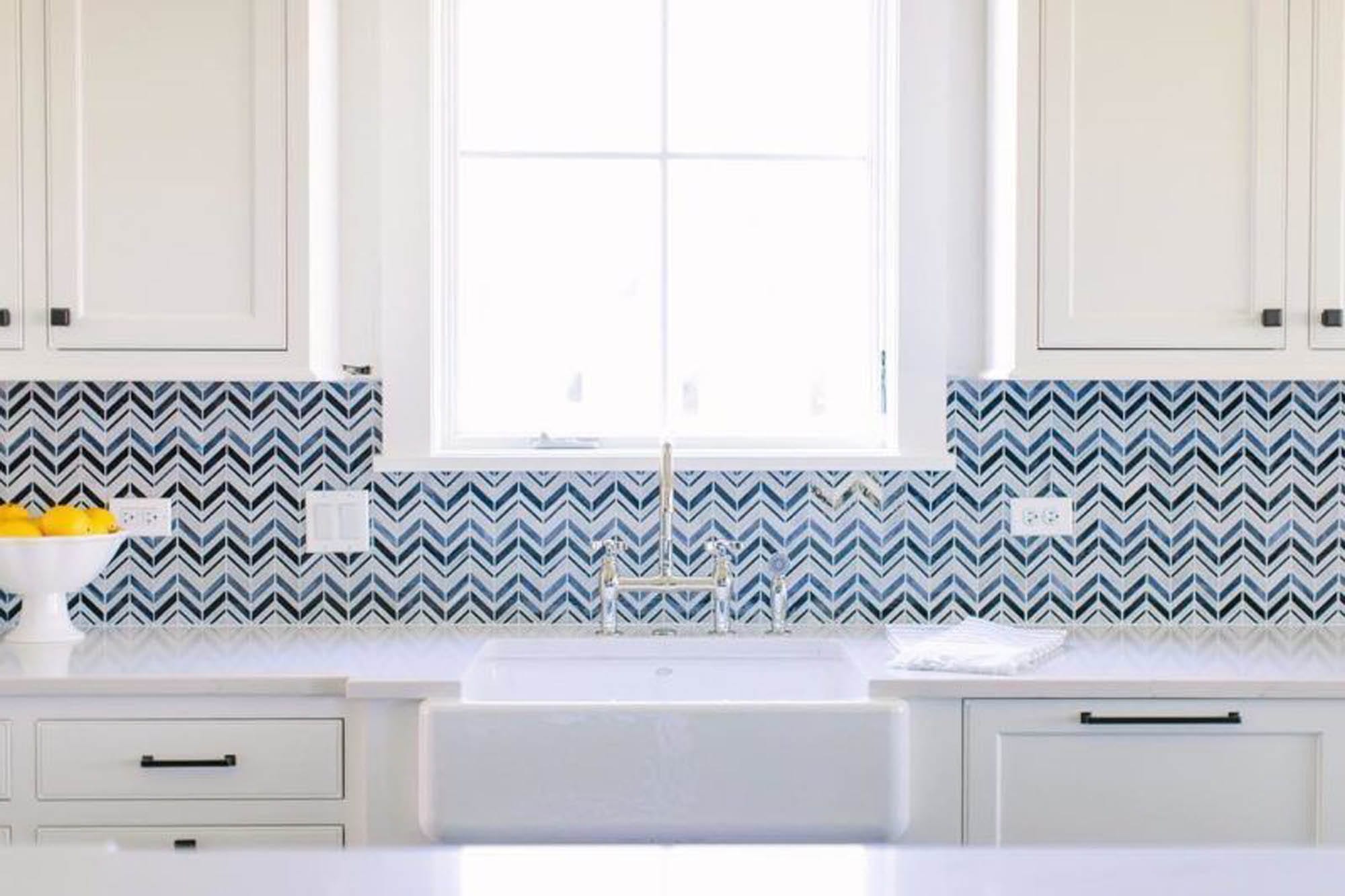 4 Spaces To Add The Effect Of Wallpaper With Tile - The Tile Shop Blog